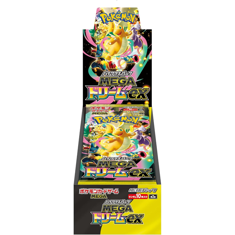 megaドリームex Pokemon Mega Dream Ex Booster Box (Sealed Japanese)