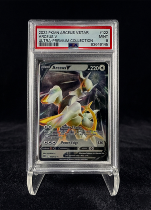 Arceus V {Metal Card} (2022) Ultra Premium Collection – PSA 9