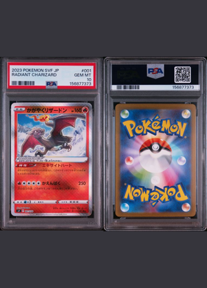 Radiant Charizard (2023) Ruler of the Black Flame – PSA 10