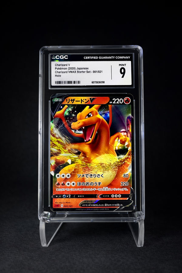 Charizard V Holo (2020) VMAX Starter Set - CGC 9