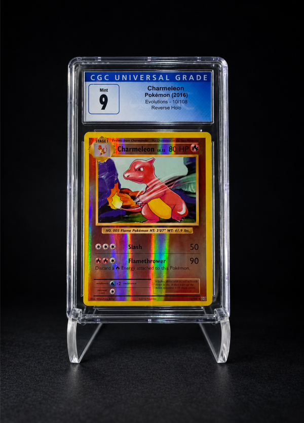 Charmeleon Reverse Holo (2016) XY Evolutions – CGC 9