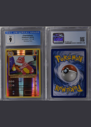 Charmeleon Reverse Holo (2016) XY Evolutions – CGC 9