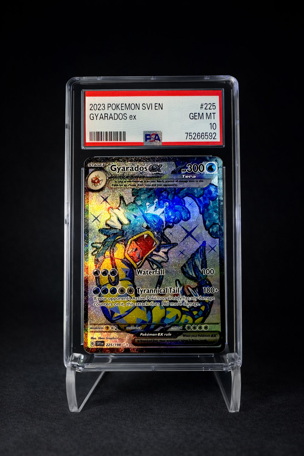 Gyarados ex Ultra Rare (2023) Scarlet & Violet - PSA 10