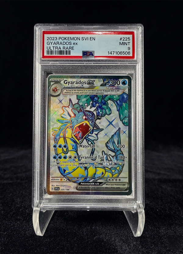 Gyarados ex Ultra Rare (2023) Scarlet & Violet – PSA 9