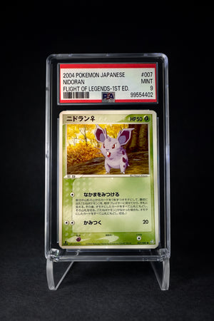 Nidoran (2004) Flight Of Legends - 1st Edition - PSA 9