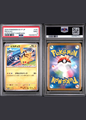 Pikachu (2023) Gym Event Campaign {Mew} - PSA 9
