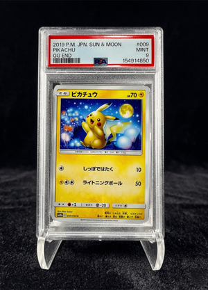 Pikachu (2019) GG End – PSA 9