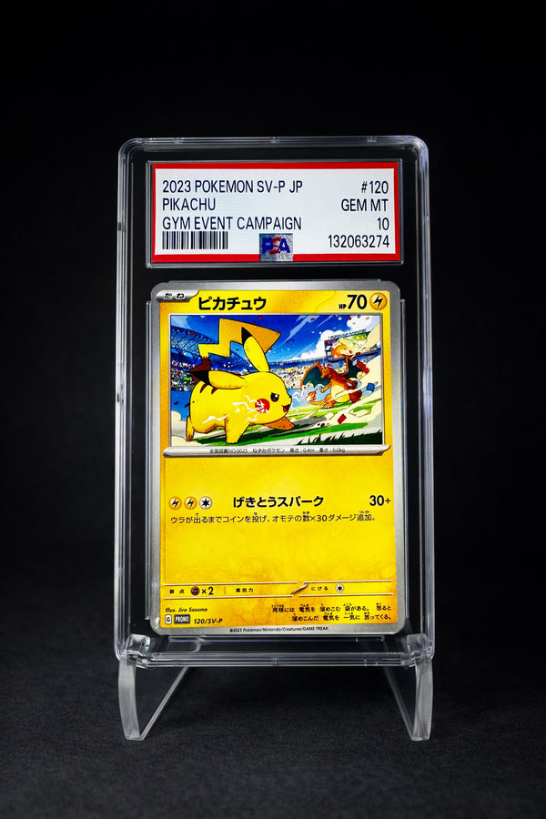 Pikachu (2023) Gym Event Campaign {Charizard} - PSA 10