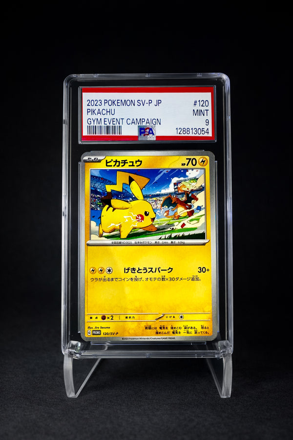Pikachu (2023) Gym Event Campaign {Charizard} - PSA 9