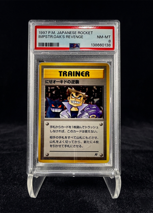 Imposter Oak’s Revenge (1997) Japanese Team Rocket – PSA 8