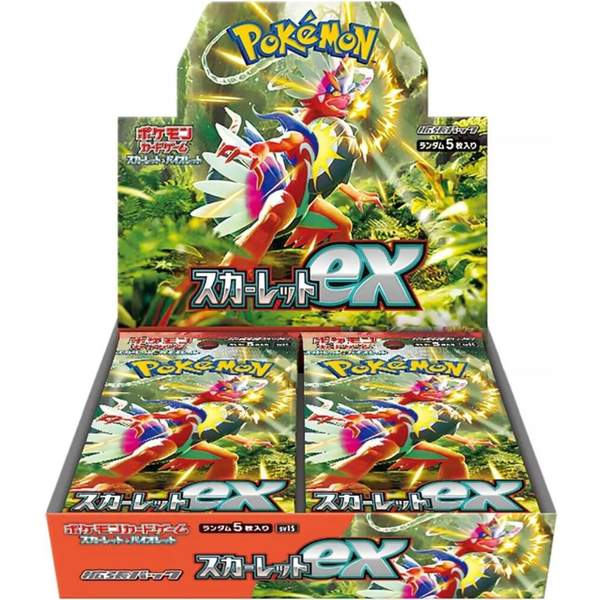 Scarlet Ex Booster Box (Sealed Japanese)
