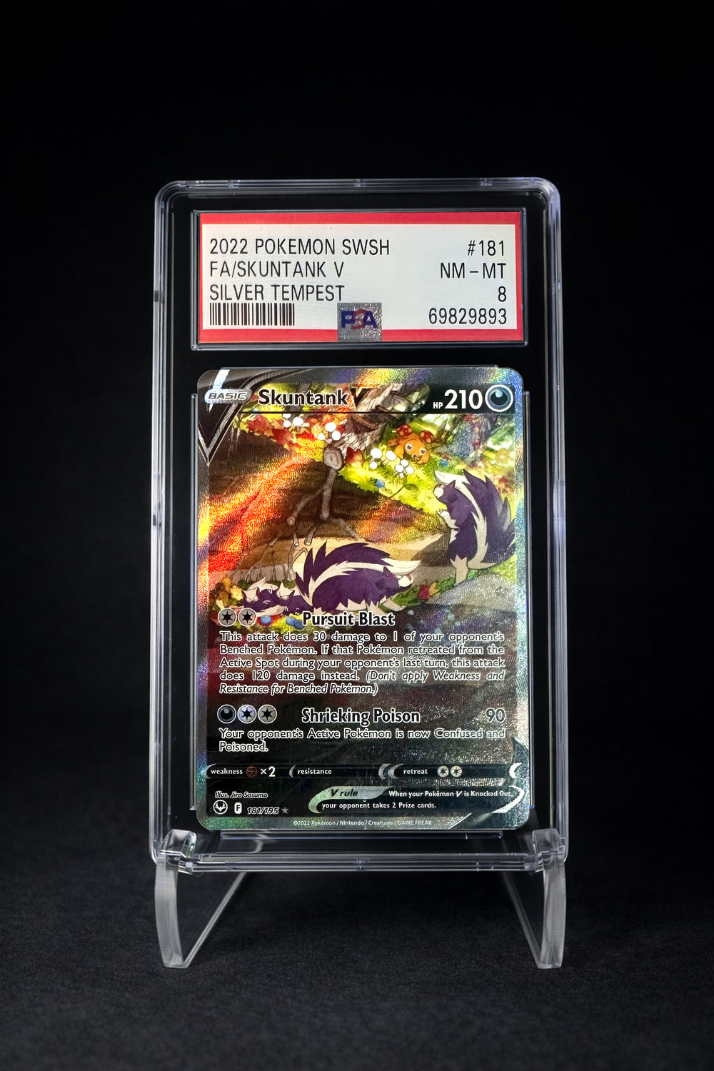 Skunktank V (2022) Silver Tempest - PSA 8