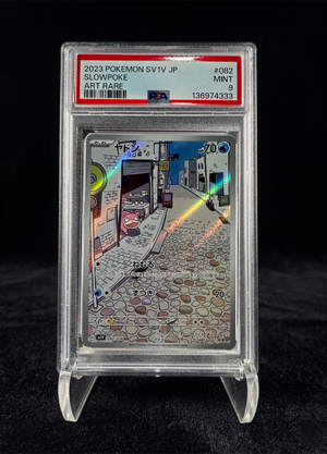 Slowpoke Art Rare (2023) Violet ex – PSA 9