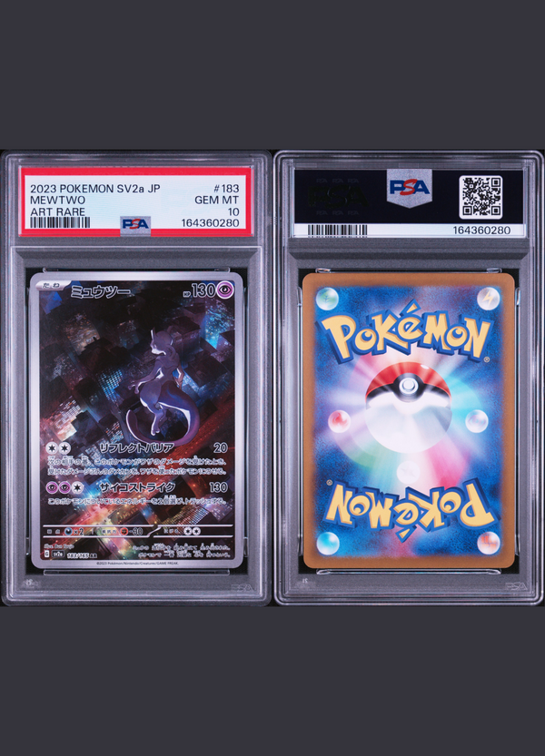 MEWTWO ART RARE (2023) 151 – PSA 10