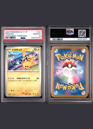 Pikachu (2023) Gym Event Campaign {Mew} - PSA 10