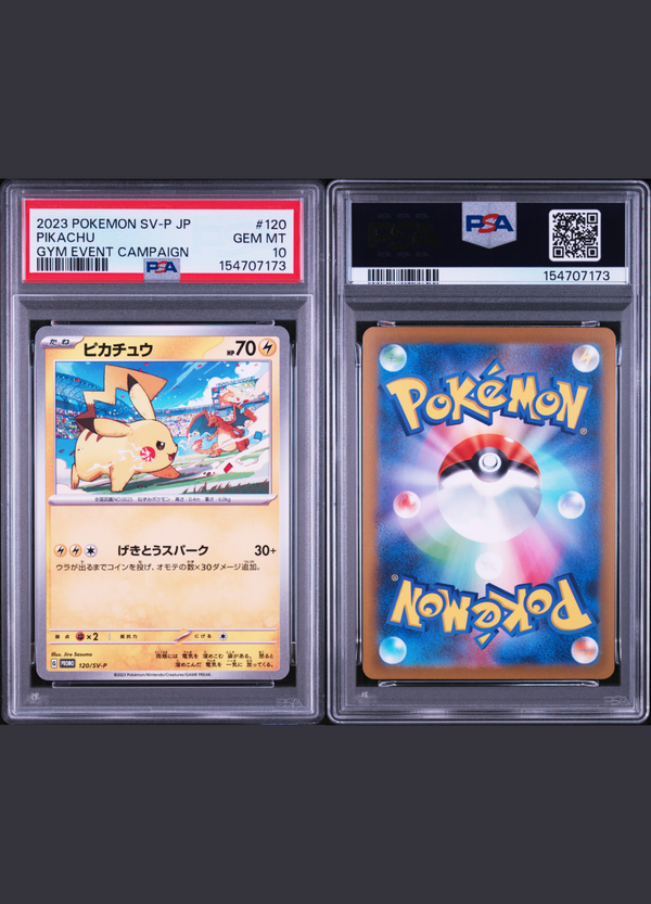 Pikachu (2023) Gym Event Campaign {Charizard} - PSA 10