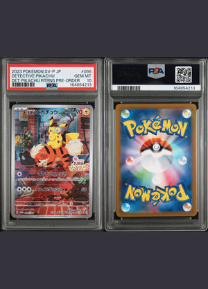 DETECTIVE PIKACHU PRE-ORDER PROMO (2023) – PSA 10