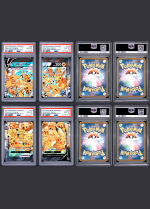 PIKACHU V-UNION – 25TH ANNIVERSARY – SEQUENTIAL PSA 10 SET