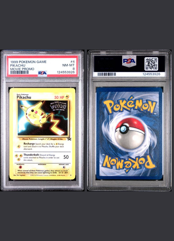 Pikachu (1999) Movie Promo - PSA 8