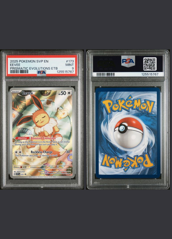 Eevee Promo (2025) Prismatic Evolutions ETB - PSA 9