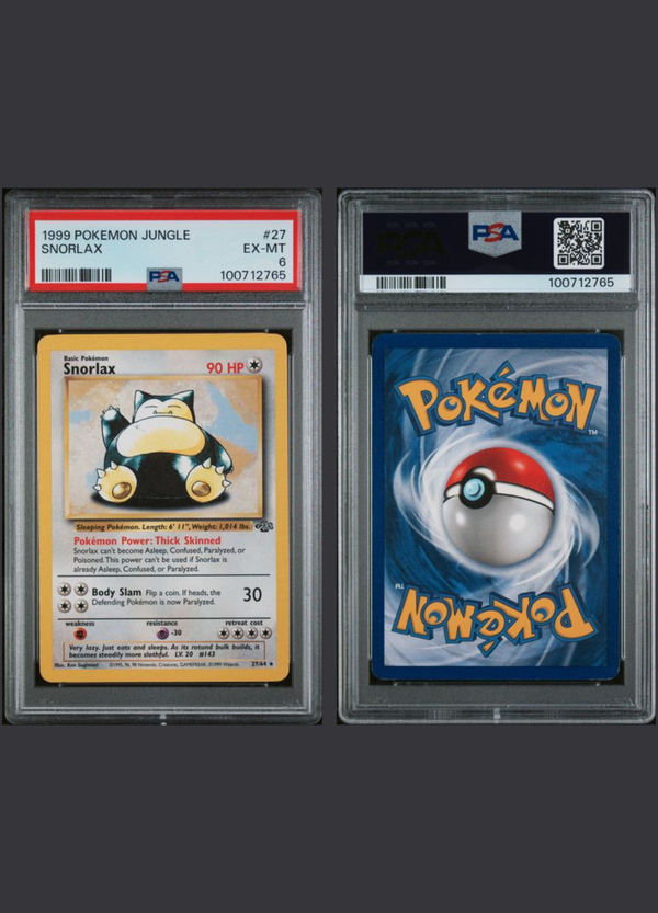 Snorlax (1999) Pokemon Jungle - PSA 6