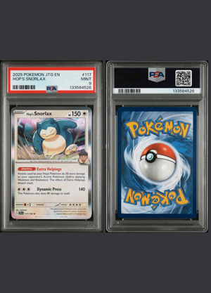 Hop's Snorlax (2025) Journey Together - PSA 9