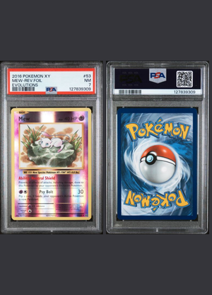 Mew Reverse Foil (2016) X Y Evolutions - PSA 7