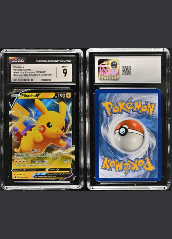 Pikachu V Promo (2021) Shining Fates - CGC 9