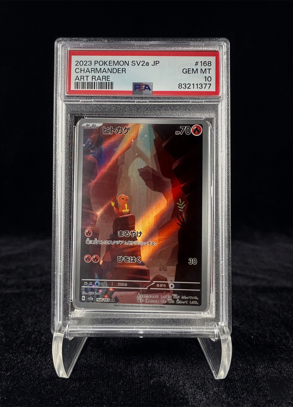 Charmander Art Rare (2023) 151 – PSA 10