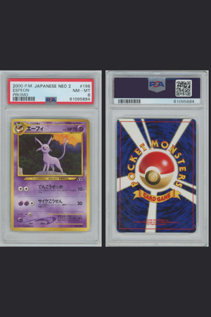 Espeon Promo (2000) Neo Premium File 2 - PSA 8