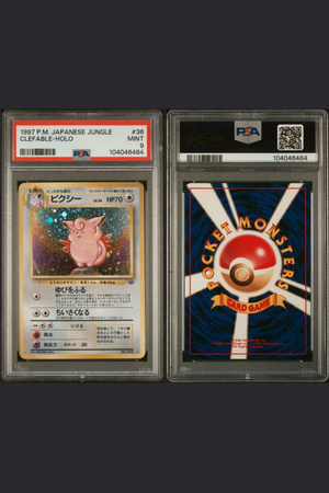 Clefable Holo (1997) Japanese Jungle - PSA 9