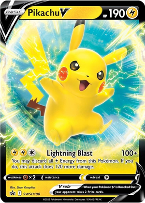 Pikachu V Holo - Sword & Shield Promo