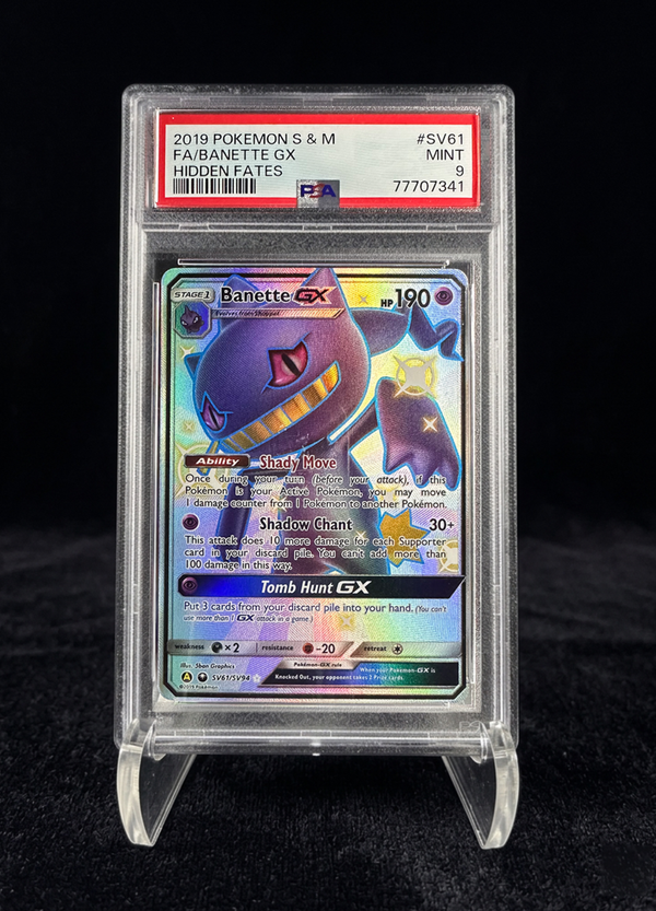 Banette GX (2019) Hidden Fates - PSA 9