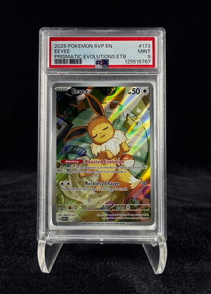 Eevee Promo (2025) Prismatic Evolutions ETB - PSA 9