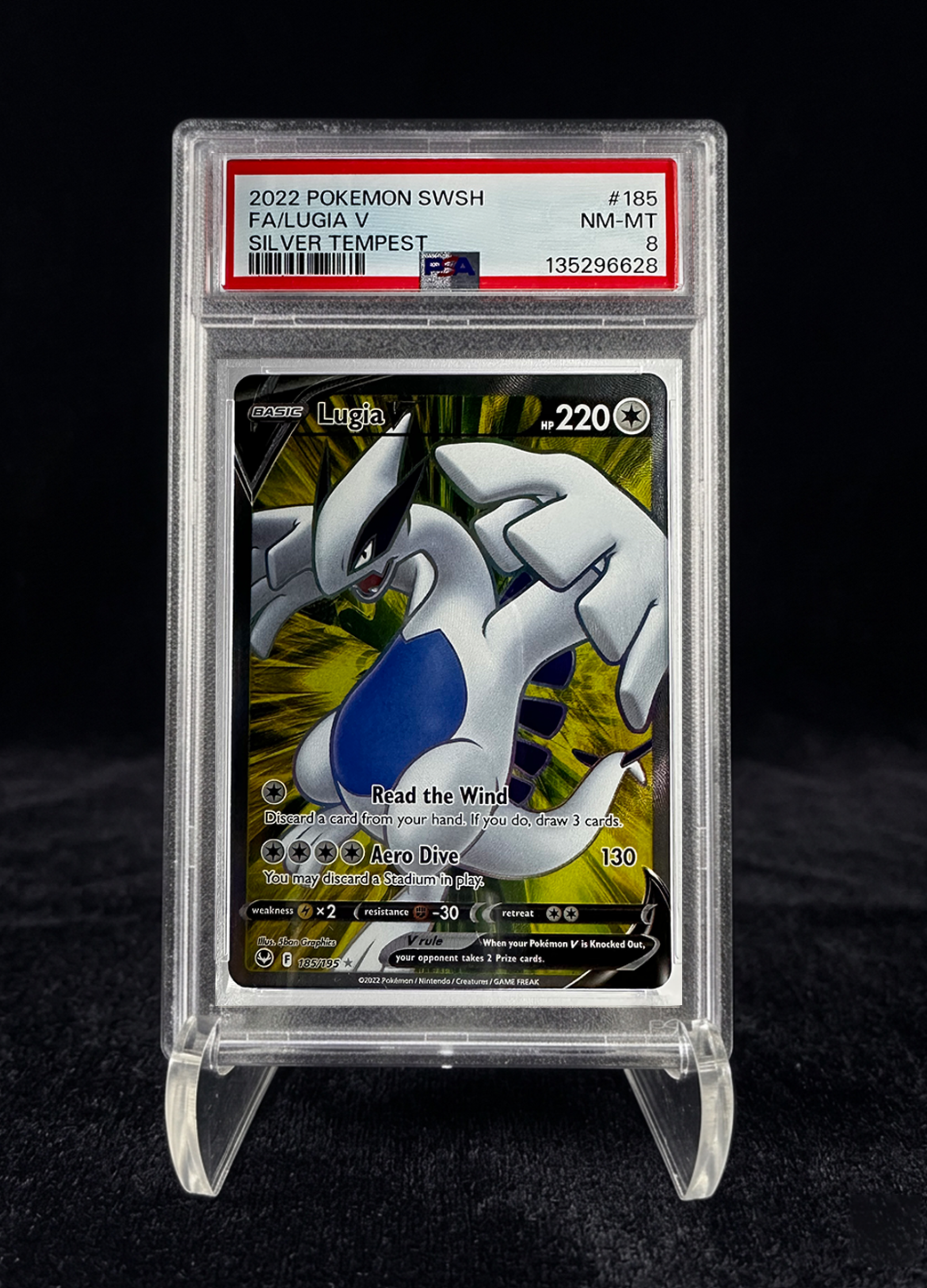 PSA9 PSA8 AR まとめ　ポケモンカード Lugia V (2022) Silver Tempest - PSA 8