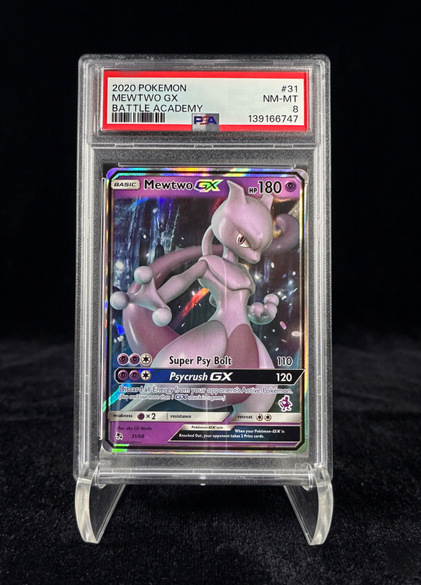 Mewtwo GX (2020) Battle Academy - PSA 8