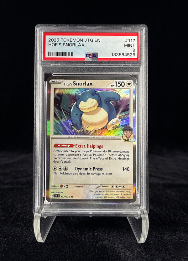 Hop's Snorlax (2025) Journey Together - PSA 9