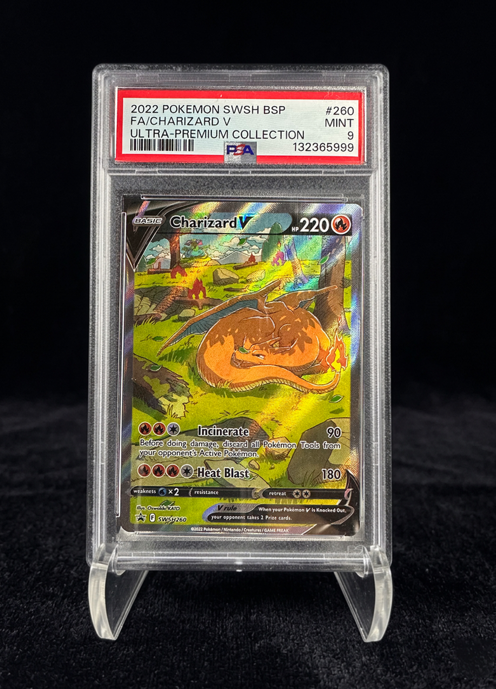 Charizard Full Art (2022) Ultra Premium Collection - PSA 9