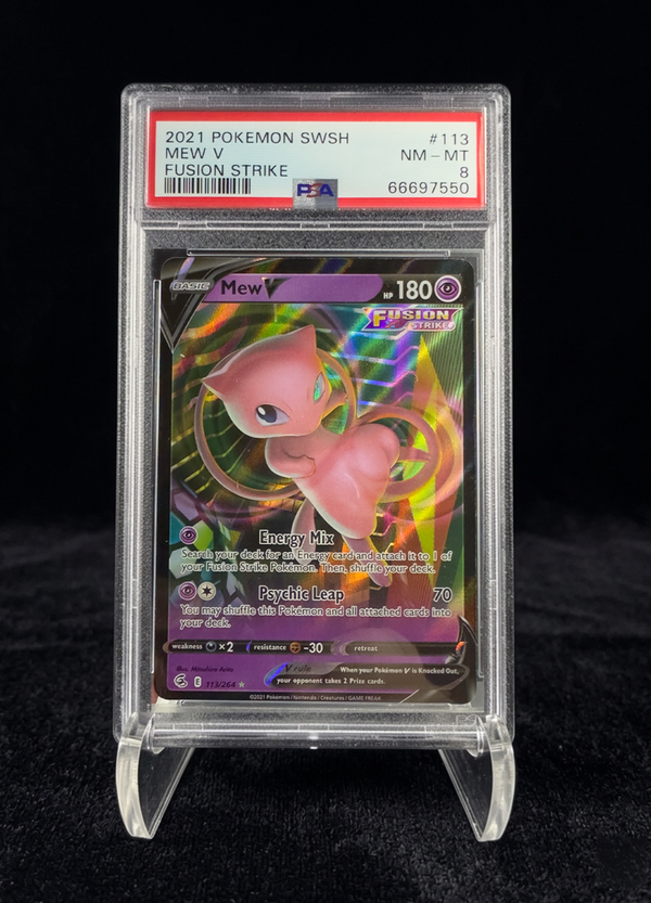 Mew V (2021) Fusion Strike - PSA 8