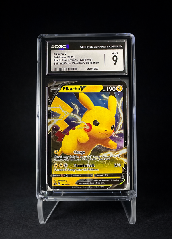 Pikachu V Promo (2021) Shining Fates - CGC 9