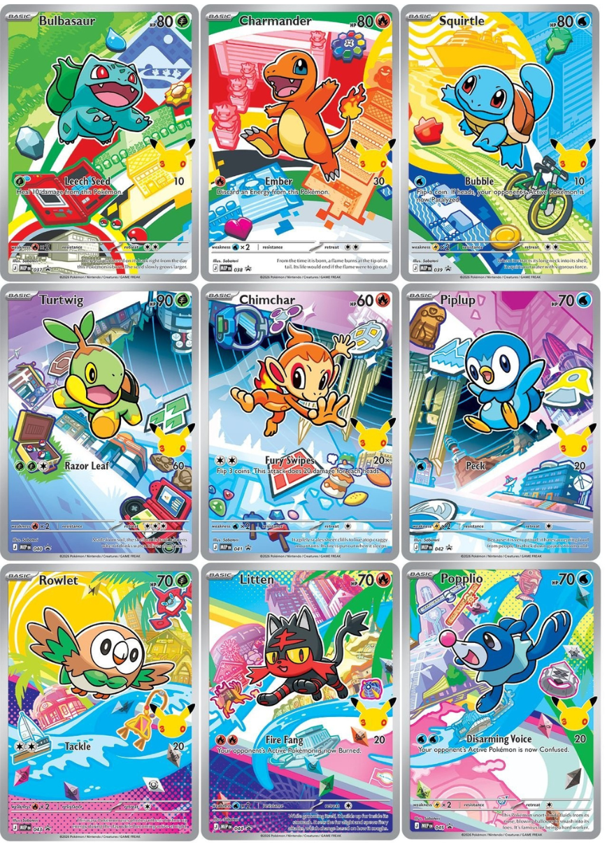 First Partner Illustration Series 1 - Complete Set (English)
