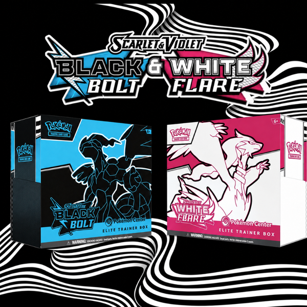 Black Bolt & White Flare (Pokemon Center Exclusive) – Elite Trainer Box {Set of 2}