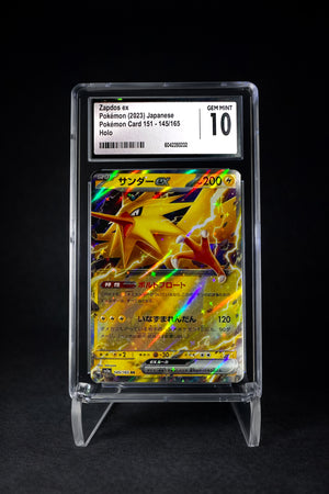 Zapdos ex (2023) 151 Holo - CGC 10